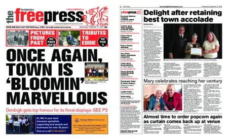 Denbighshire Free Press – September 21, 2022