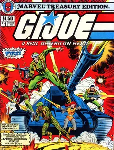 GI JOE A Real American Hero Special Treasury Edtion 001 1982 c2c Gambit