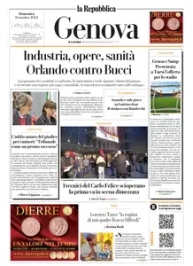 la Repubblica Genova - 13 Ottobre 2024