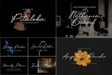 Pitaloka - Stylist Signature Script Font