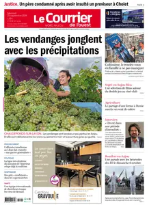 Le Courrier de l'Ouest Nord Anjou - 25 Septembre 2024
