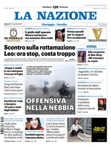 La Nazione Viareggio Versilia - 12 Novembre 2025