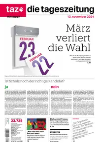 taz die tageszeitung  - 13 November 2024