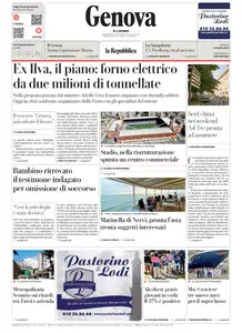 la Repubblica Genova - 15 Luglio 2025