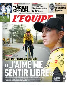L’equipe du Mercredi 14 Janvier 2026