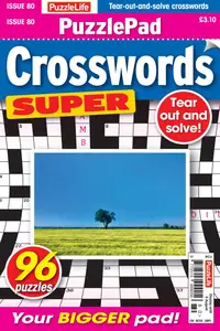 PuzzleLife PuzzlePad Crosswords Super - July 2024