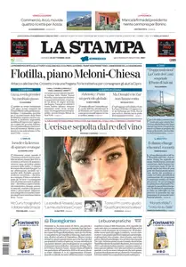 La Stampa Aosta - 25 Settembre 2025