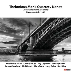 Thelonious Monk Quartet - Liederhalle Mainz, Germany November 8th. 1967 (Live Restauración 2022)