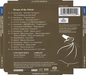 Concerto Köln, Sarband - Dream of the Orient (2003)