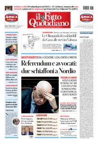 Il Fatto Quotidiano - 7 Febbraio 2026