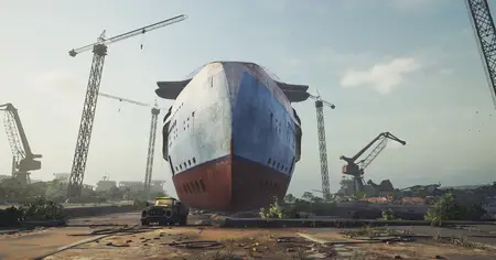 Ship Graveyard Simulator 2 Floating Cities (2024)