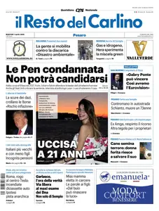Il Resto del Carlino Pesaro - 1 Aprile 2025