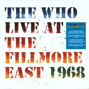 The Who - Live At The Fillmore East 1968 (Vinyl) (2018)