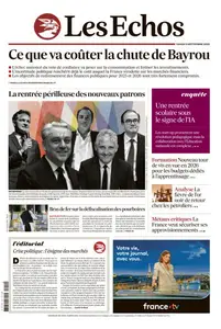 Les Echos du Mardi 2 Septembre 2025