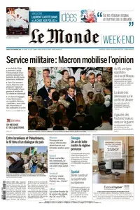 Le Monde du Samedi 29 Novembre 2025