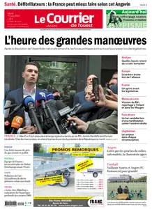 Le Courrier de l'Ouest Angers - 11 Juin 2024