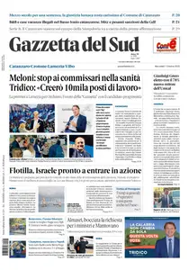 Gazzetta del Sud Catanzaro - 1 Ottobre 2025