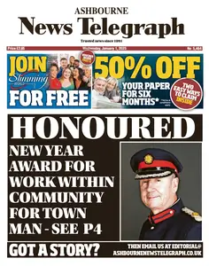 Ashbourne News Telegraph - 1 January 2025