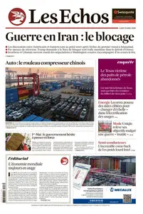 Les Echos du Lundi 13 Avril 2026
