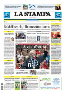 La Stampa Imperia e Sanremo - 29 Luglio 2024