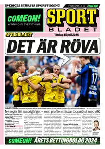 Sportbladet - 15 Juli 2025
