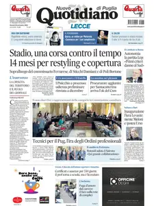 Quotidiano di Puglia Lecce - 26 Settembre 2024