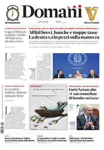 Domani - 21 Ottobre 2025