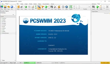 PCSWMM 2023 Professional 2D (7.6.3620)