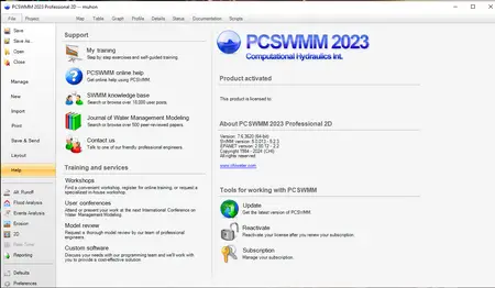 PCSWMM 2023 Professional 2D (7.6.3620)