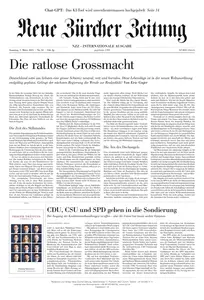 Neue Zurcher Zeitung International  - 01 März 2025