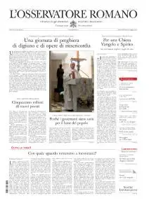 L'Osservatore Romano - 3 Maggio 2020