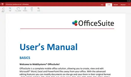 OfficeSuite Pro (PDF & HD) 8.0.2444 for Android