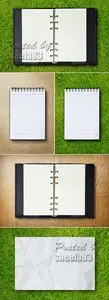 Stock Photo - Blank Paper Cards