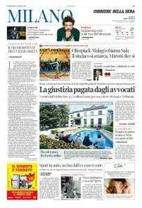 Corriere della Sera Milano - 30 Agosto 2016