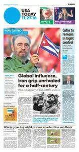 USA Today  November 27 2016