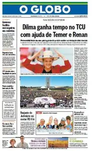 O Globo - 13 de agosto de 2015 - Quinta