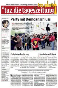 Tageszeitung TAZ vom 02 Mai2013