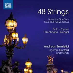 Andreas Brantelid - 48 Strings: Music for 1, 2, 4 & 12 Cellos (2022)