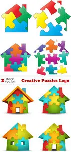 Vectors - Creative Puzzles Logo