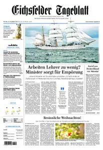 Eichsfelder Tageblatt – 14. Dezember 2018