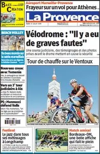 La Provence, du Mardi 21 Juillet 2009.