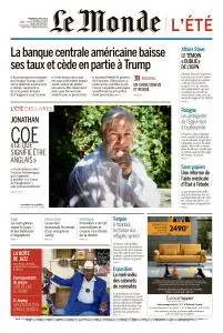Le Monde du Vendredi 2 Août 2019