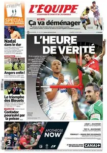 L'Equipe du Samedi 23 Mai 2015