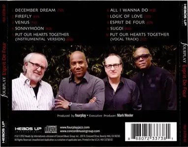 Fourplay - Esprit De Four (2012) {Heads Up}