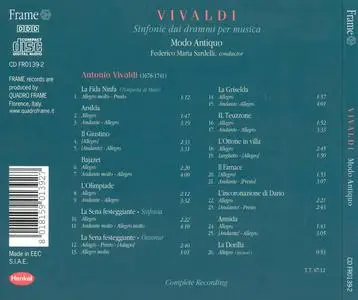 Federico Maria Sardelli, Modo Antiquo - Antonio Vivaldi: Sinfonie dai drammi per musica (2002)