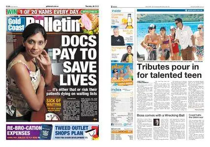The Gold Coast Bulletin – December 06, 2012