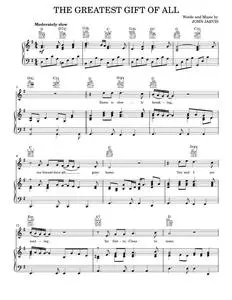 The Greatest Gift Of All - Dolly Parton, Kenny Rogers, Kenny Rogers and Dolly Parton (Piano-Vocal-Guitar)