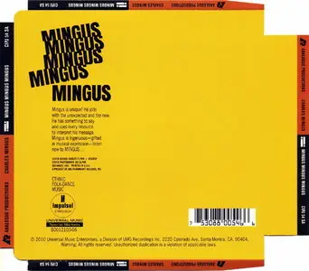 Charles Mingus - Mingus, Mingus, Mingus, Mingus, Mingus (1963) [Analogue Productions SACD Remastered 2010]