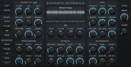 Waverley Instruments Synthetic Materials v1.1.0 KONTAKT