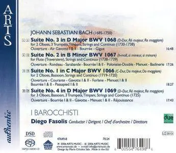 Diego Fasolis, I Barocchisti - Johann Sebastian Bach: Suites Nos. 1-4, BWV 1066-1069 (2006)